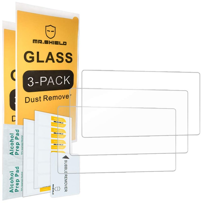 Mr Shield Mr.Shield [3-PACK] Designed For Nintendo Switch Lite [Tempered Glass] Screen Protector [0.3mm Ultra Thin 9H Hardness 2.5D Round Edge] with Lifetime Replacement - Image 1